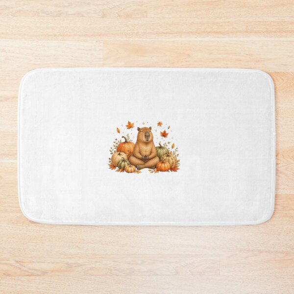 Item preview, Cute Capybara Pumpkin Patch Autumn Harvest Fall Vibes designed and sold by AQUILAKREO.