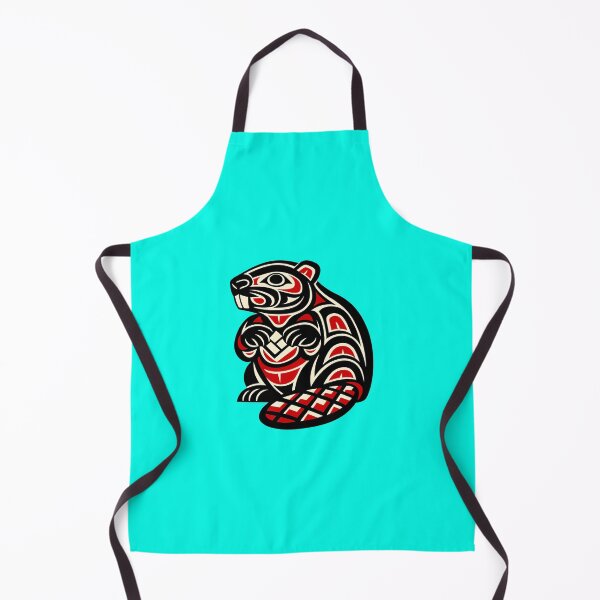 Item preview, Bold Northwest Coast Busy Beaver Illustration designed and sold by Analog Aura .