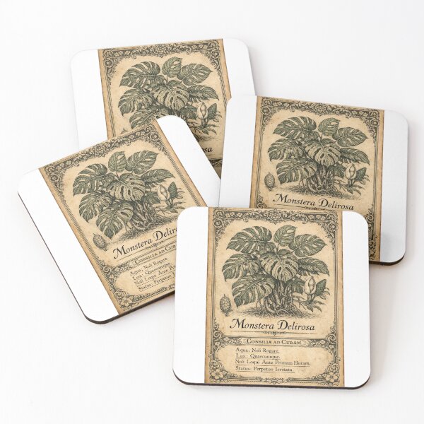 Item preview,  Monstera Delirosa — Do Not Repot Before Coffee designed and sold by Print Loft.