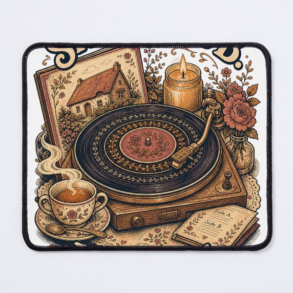 Item preview, Vinyl Record Lover Album Ritual Enthusiast designed and sold by VisualArtsOasis.