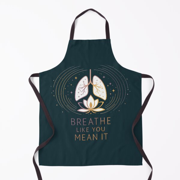 Item preview, Breathe Like You Mean It – Mindful Breathing Lotus Design designed and sold by warlistop.