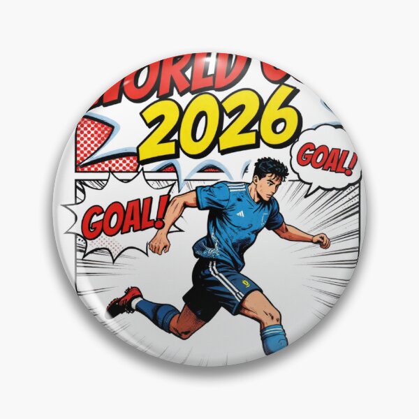 Item preview, Fifa World Cup 2026: USA Canada Mexico retro comic designed and sold by CREATIVO STUDIO.