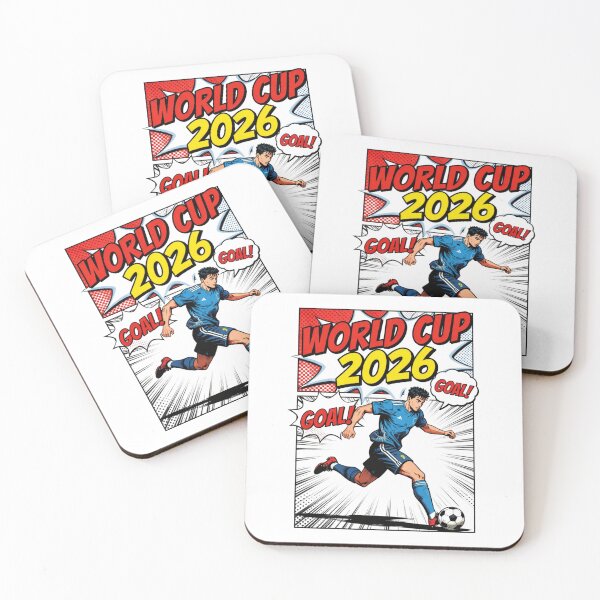 Item preview, Fifa World Cup 2026: USA Canada Mexico retro comic designed and sold by CREATIVO STUDIO.