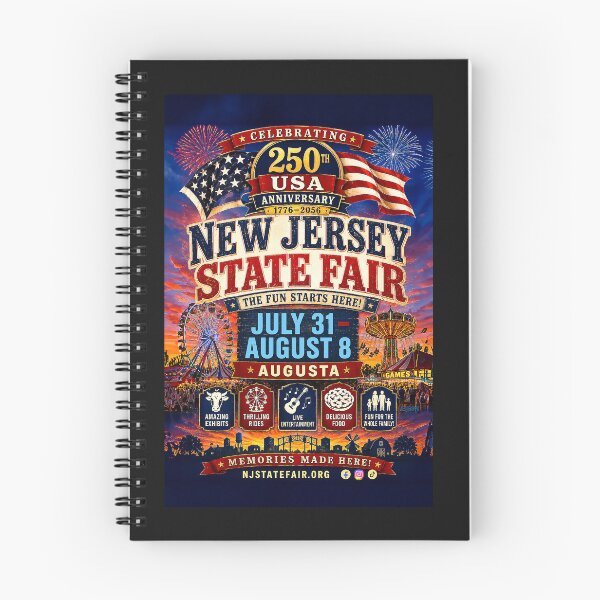 Item preview, NEW JERSEY STATE FAIR - Celebrating the 250th USA Anniversary 1776 to 2026 designed and sold by DBM Photo Art 1.