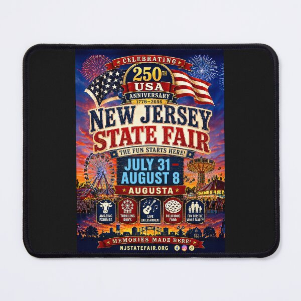 Item preview, NEW JERSEY STATE FAIR - Celebrating the 250th USA Anniversary 1776 to 2026 designed and sold by DBM Photo Art 1.
