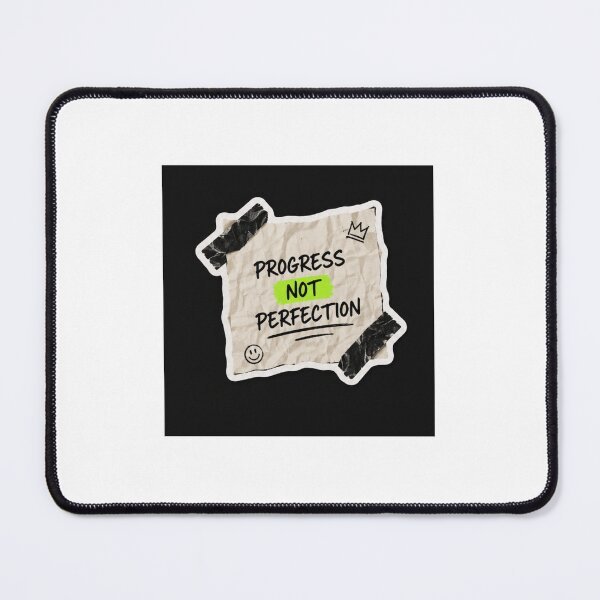 Item preview, Progress Not Perfection Sticker designed and sold by Toasted Doodles.
