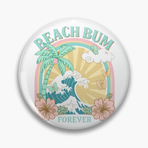 Item preview, Beach bum forever designed and sold by Tiny-Love ⭐⭐⭐⭐⭐.