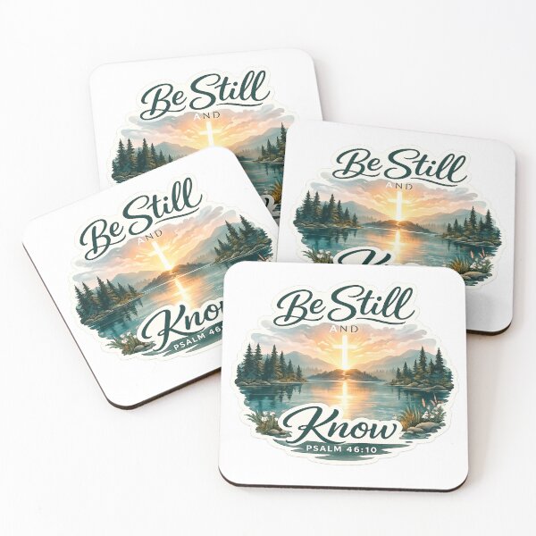 Item preview, Be Still And Know Psalm 46 10 Christian Design designed and sold by EkaArtShop.