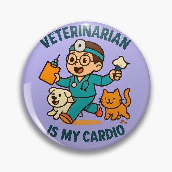 Item preview, Veterinarian is my cardio designed and sold by Pixel-Lair.