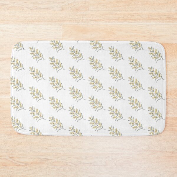 Item preview, Minimalist Yellow Wattle Botanical Line Art designed and sold by DuckOddity.