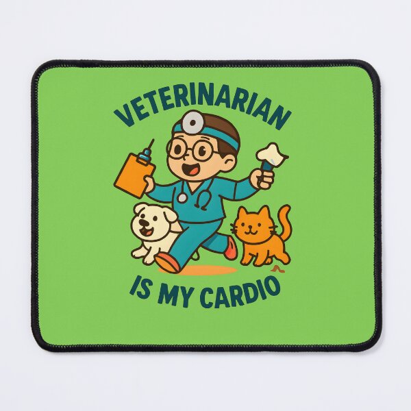 Item preview, Veterinarian is my cardio designed and sold by Pixel-Lair.