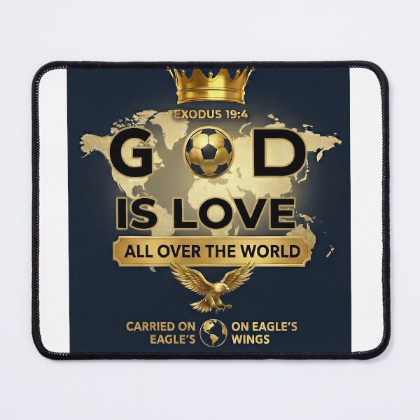 Item preview, GOD'S LOVE HAS NO BORDERS ?❤️ | Exodus 19:4 designed and sold by KINGDOM GOLD STUDIO.