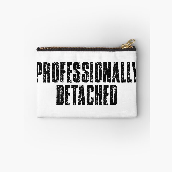 Item preview, Professionally Detached Funny Corporate Burnout Quote designed and sold by TobattoVision Commodities.