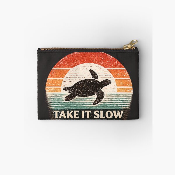 Item preview, Take It Slow Vintage Sea Turtle Coastal Design designed and sold by JustResultsCo.