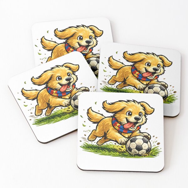 Item preview,  Soccer Dog Born to Play designed and sold by PatiImagination.