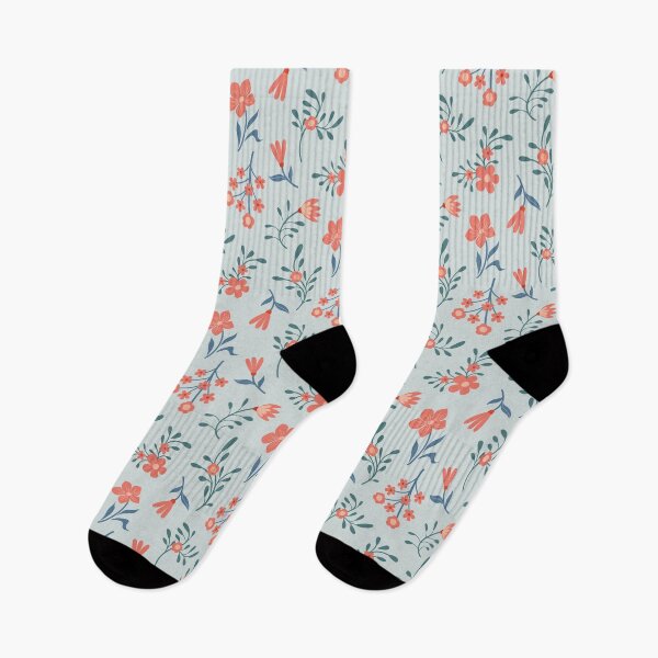 Item preview, Coral Meadow Floral Pattern designed and sold by Kozee.