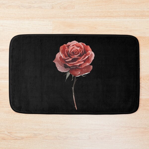 Item preview, Red rose watercolor designed and sold by uunaa.