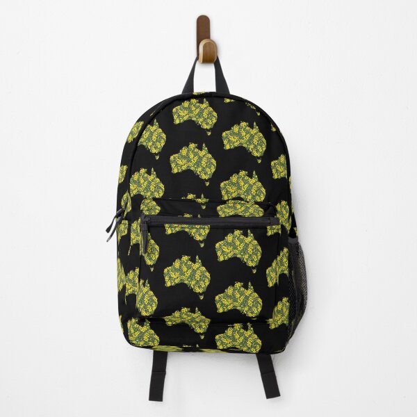 Item preview, Golden Yellow Wattle Australia Map Pride Graphic designed and sold by DuckOddity.
