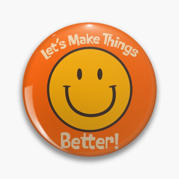 Item preview, Let's make things better (orange) designed and sold by reverierags.