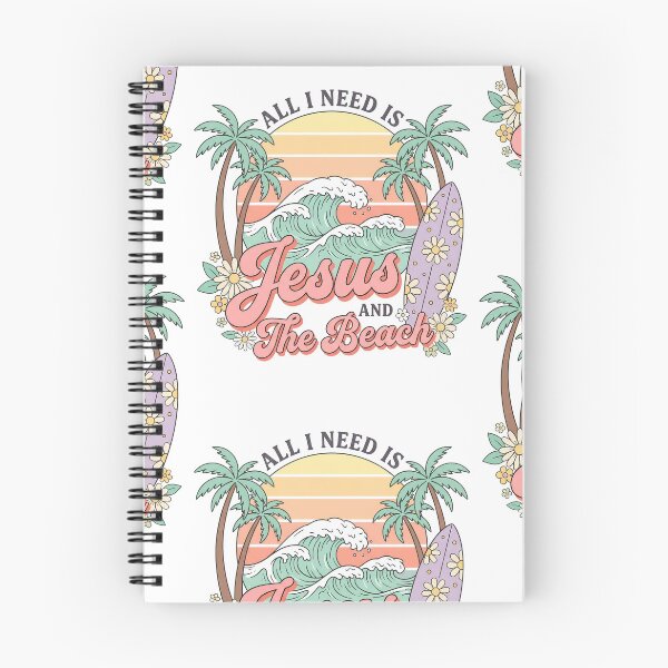 Item preview, All I need is Jesus and the beach designed and sold by Tiny-Love ⭐⭐⭐⭐⭐.