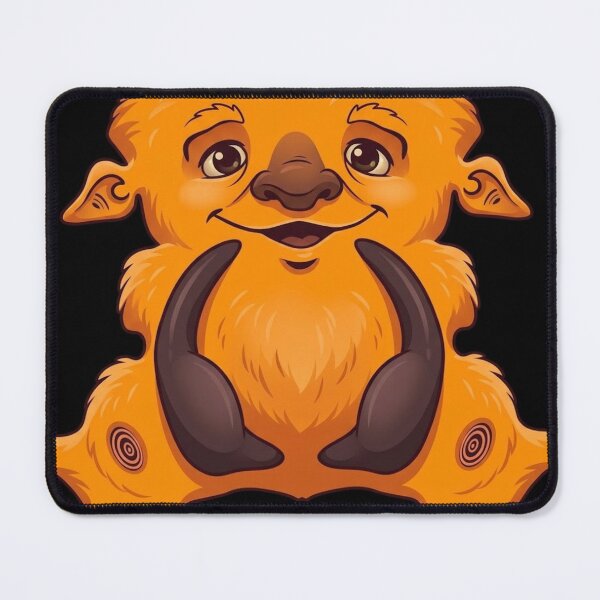 Item preview, The Whimsical Orange Forest Critter designed and sold by AirCrayons27.