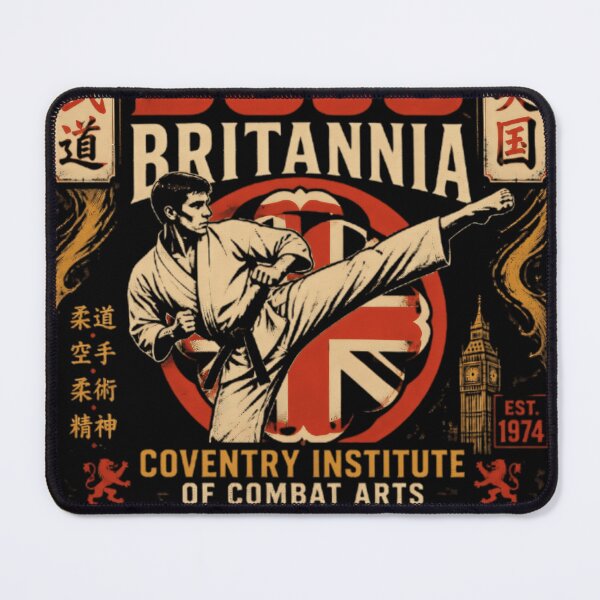 Item preview, Dojo Britannia - Coventry Institute of Combat Arts Graphic designed and sold by Barcud Designs.