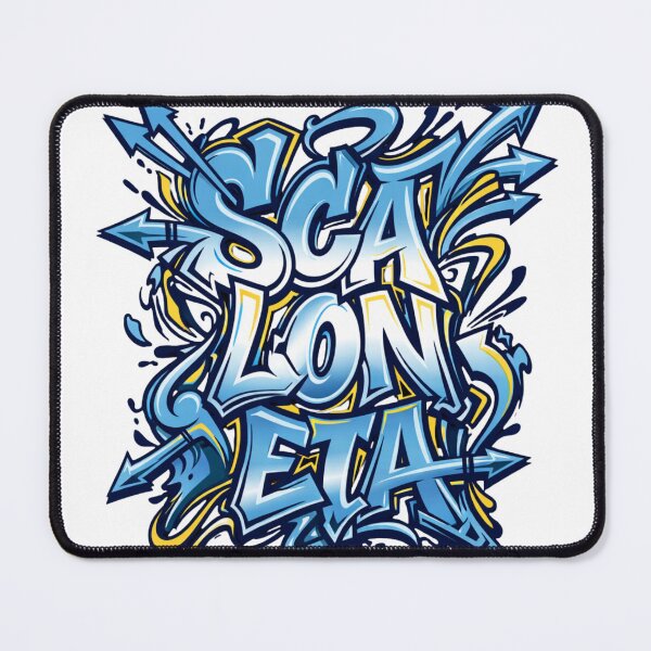Item preview, Scaloneta Vertical Wildstyle - Argentina Football Team Graffiti Art designed and sold by FootballCrazy10.