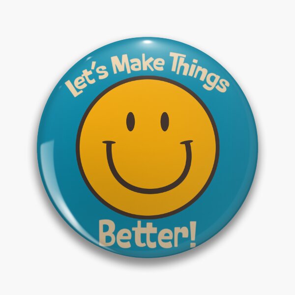 Item preview, Let's make things better (blue) designed and sold by reverierags.