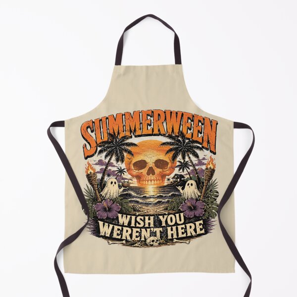 Item preview, Summerween Wish You Weren’t Here Haunted Vacation Tee designed and sold by POD DYNASTY.