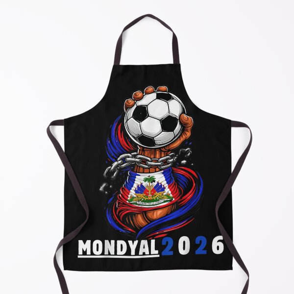 Item preview, Haiti Mondyal 2026 Soccer Support Patriotic Fan Design designed and sold by BlitCrankMath.