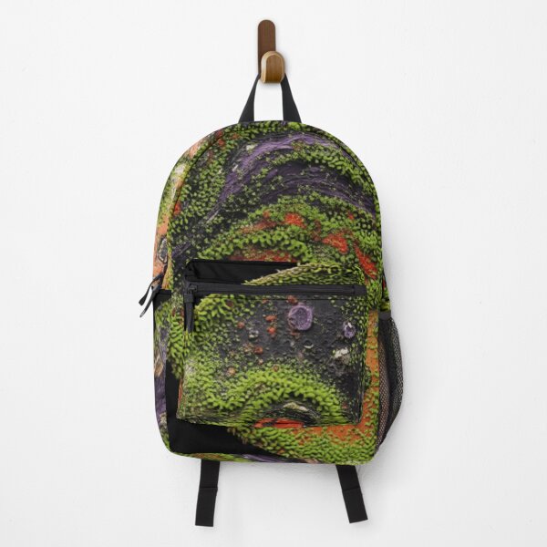 Item preview, cosmic waves round moss algae colorful geometric abstract designed and sold by SmashingDeals.