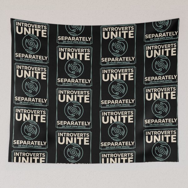 Item preview, Introverts   Separately In Your Own Space designed and sold by artlife4.