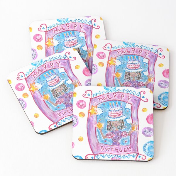 Item preview, Beautiful Black Birthday Girl designed and sold by Deana-McGarr.