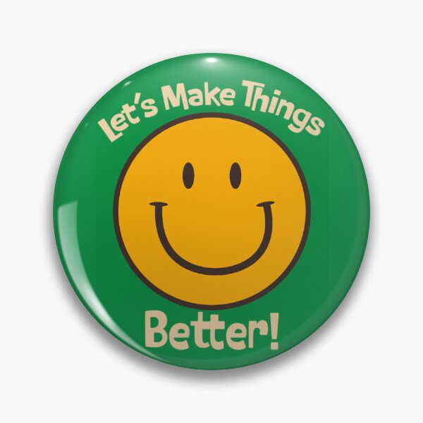 Item preview, Let's make things better (green) designed and sold by reverierags.