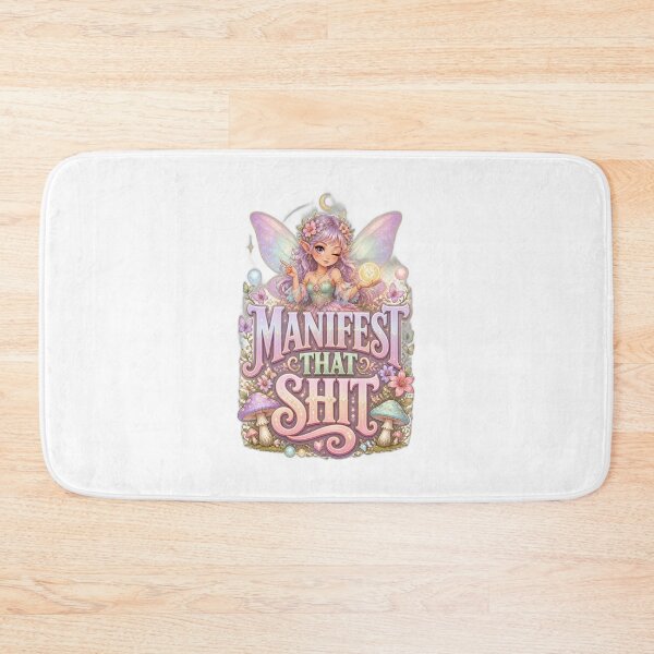 Item preview, Manifest That Sh*t Funny Motivational Retro Aesthetic Gift designed and sold by BigLove Animals.