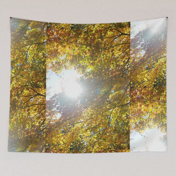 Item preview, Hold the Light - Bright Yellow and Orange Leaves Hold the Bright Light of the Autumn Sun designed and sold by Loveisthebtwd.
