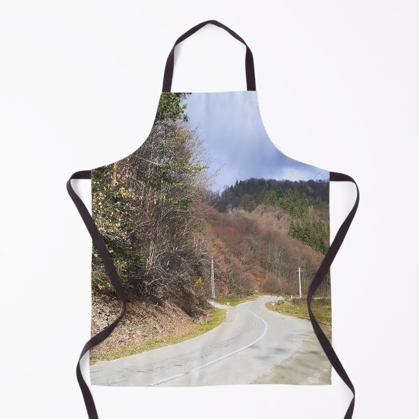 Item preview, Mountain Forest Road at Summer – Peaceful Nature from Romania designed and sold by MSMPrintDesign.