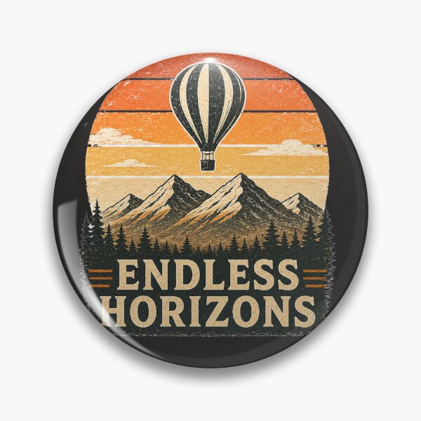 Item preview, Endless Horizons Vintage Travel Balloon Adventure designed and sold by JustResultsCo.