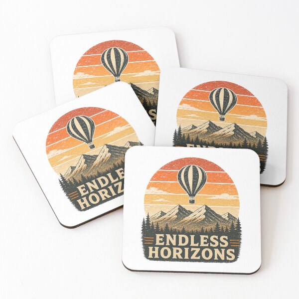 Item preview, Endless Horizons Vintage Travel Balloon Adventure designed and sold by JustResultsCo.