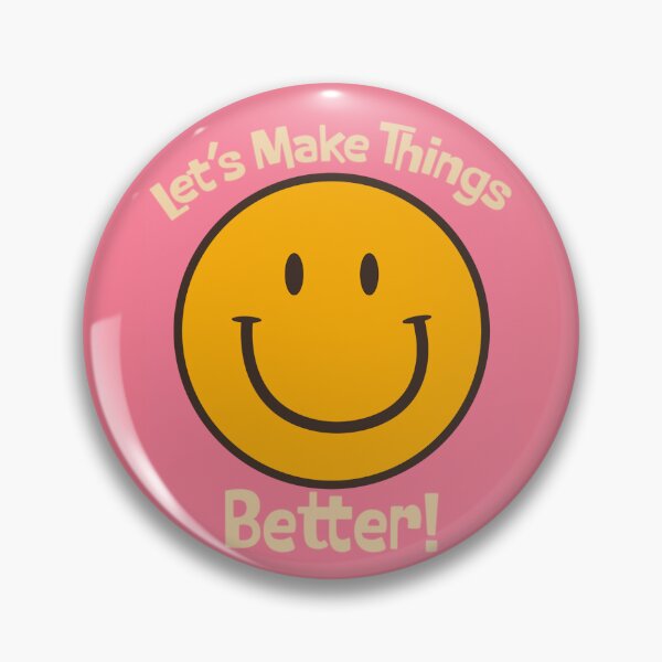 Item preview, Let's make things better (pink) designed and sold by reverierags.
