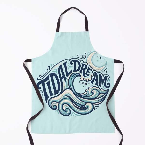 Item preview, Tidal Dream – Groovy Coastal Word Design designed and sold by Sea Gem.