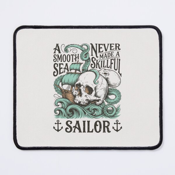 Item preview, Skull & Kraken Sailor – Vintage Nautical Adventure Design designed and sold by paulo silveira.