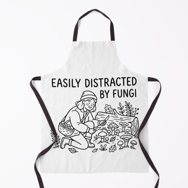 Item preview, Easily Distracted By Fungi Cute Mushroom Foraging designed and sold by TobattoVision Commodities.