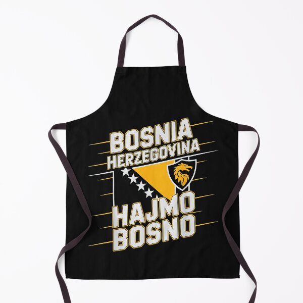Item preview, Bosnia Herzegovina Hajmo Bosno Patriotic Flag Support Design designed and sold by BlitCrankMath.