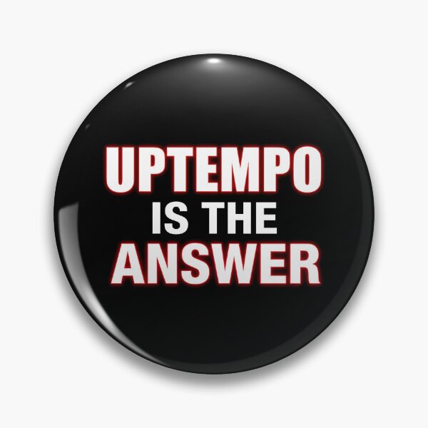 Item preview, Uptempo Is The Answer Hardcore Techno Rave designed and sold by SPAZE-Typo.