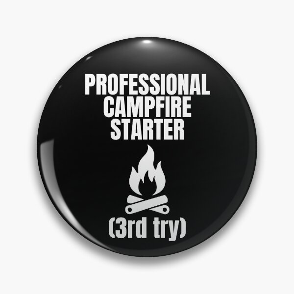 Item preview, Professional Campfire Starter Funny Camping Shirt Men Gift Outdoor Adventure  designed and sold by UnderLip.