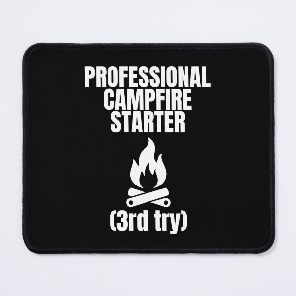 Item preview, Professional Campfire Starter Funny Camping Shirt Men Gift Outdoor Adventure designed and sold by UnderLip.