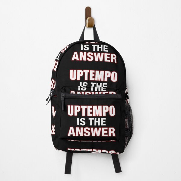 Item preview, Uptempo Is The Answer Hardcore Techno Rave designed and sold by SPAZE-Typo.