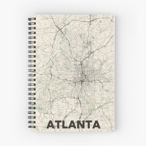 Item preview, Mapa de Atlanta designed and sold by MapsNerd.