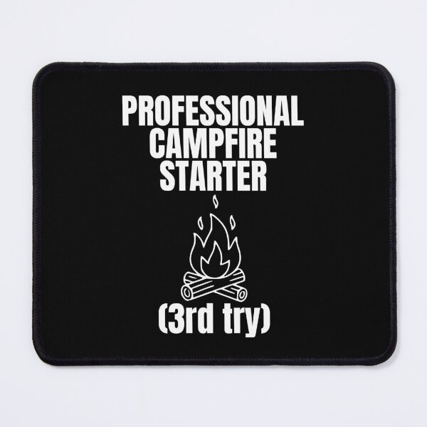Item preview, Professional Campfire Starter Funny Camping Shirt Men Gift Outdoor Adventure designed and sold by UnderLip.